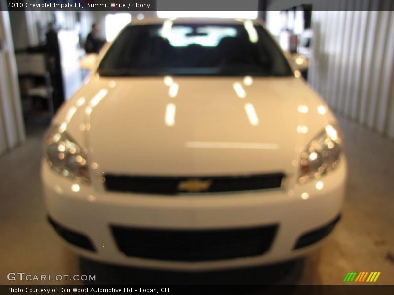 Summit White / Ebony 2010 Chevrolet Impala LT