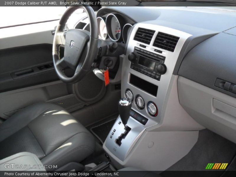 Bright Silver Metallic / Pastel Slate Gray 2007 Dodge Caliber R/T AWD