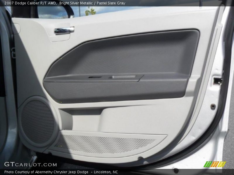 Bright Silver Metallic / Pastel Slate Gray 2007 Dodge Caliber R/T AWD