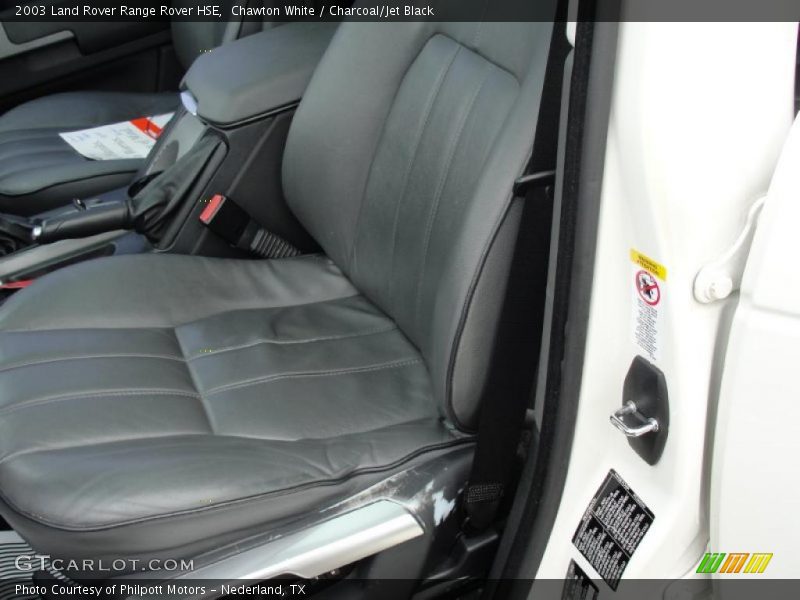 Chawton White / Charcoal/Jet Black 2003 Land Rover Range Rover HSE