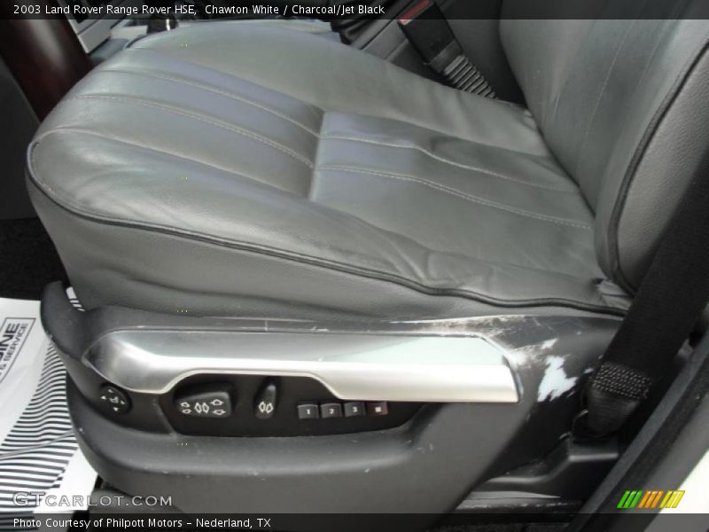 Chawton White / Charcoal/Jet Black 2003 Land Rover Range Rover HSE