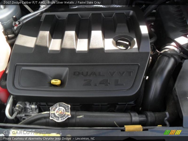Bright Silver Metallic / Pastel Slate Gray 2007 Dodge Caliber R/T AWD
