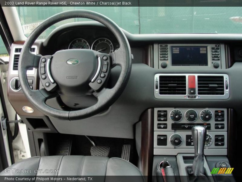 Chawton White / Charcoal/Jet Black 2003 Land Rover Range Rover HSE