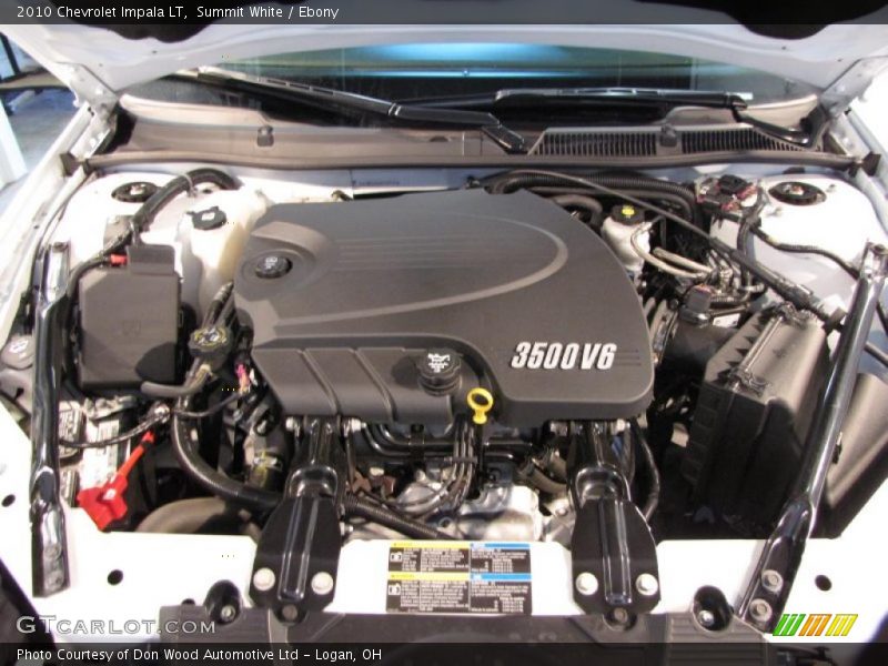 Summit White / Ebony 2010 Chevrolet Impala LT