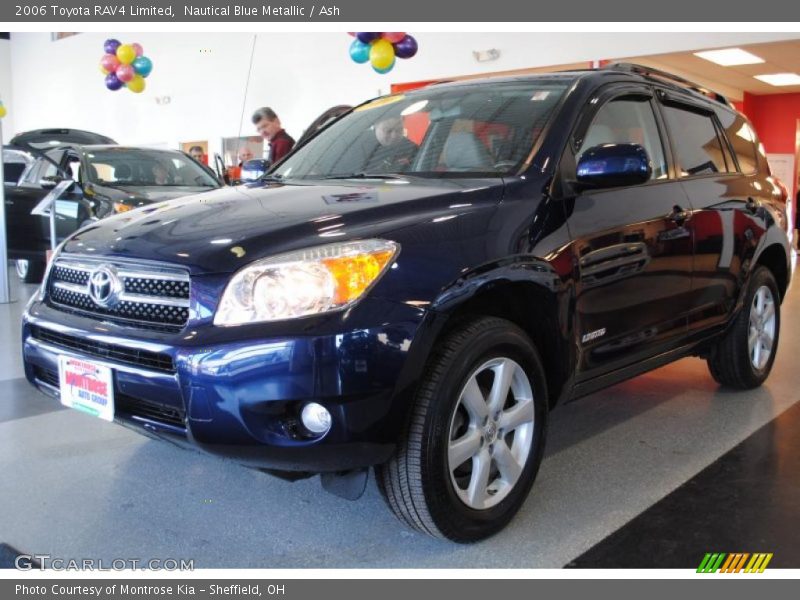 Nautical Blue Metallic / Ash 2006 Toyota RAV4 Limited