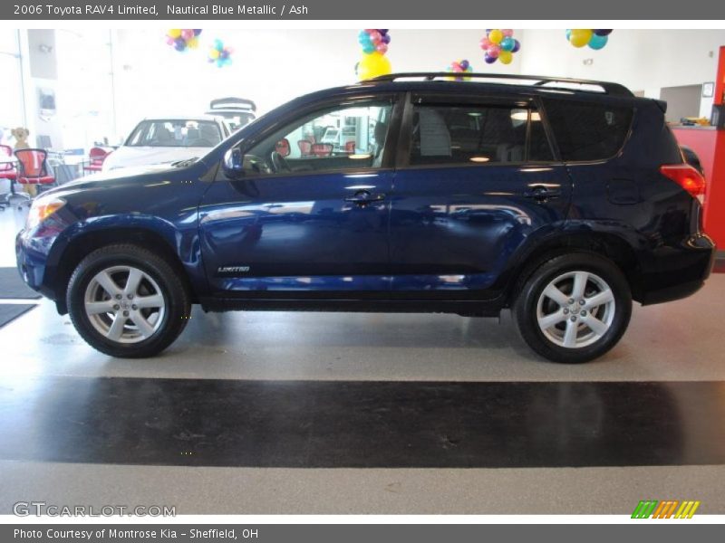 Nautical Blue Metallic / Ash 2006 Toyota RAV4 Limited