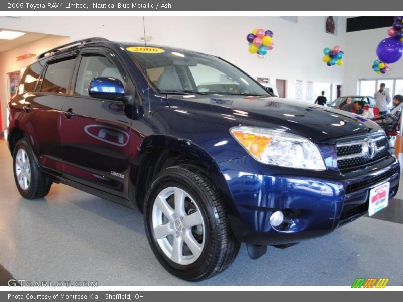 Nautical Blue Metallic / Ash 2006 Toyota RAV4 Limited