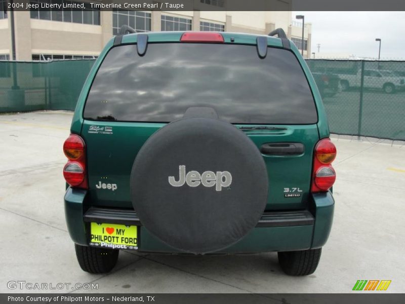 Timberline Green Pearl / Taupe 2004 Jeep Liberty Limited