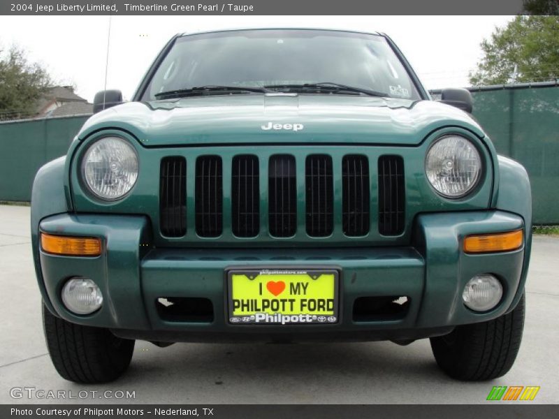 Timberline Green Pearl / Taupe 2004 Jeep Liberty Limited