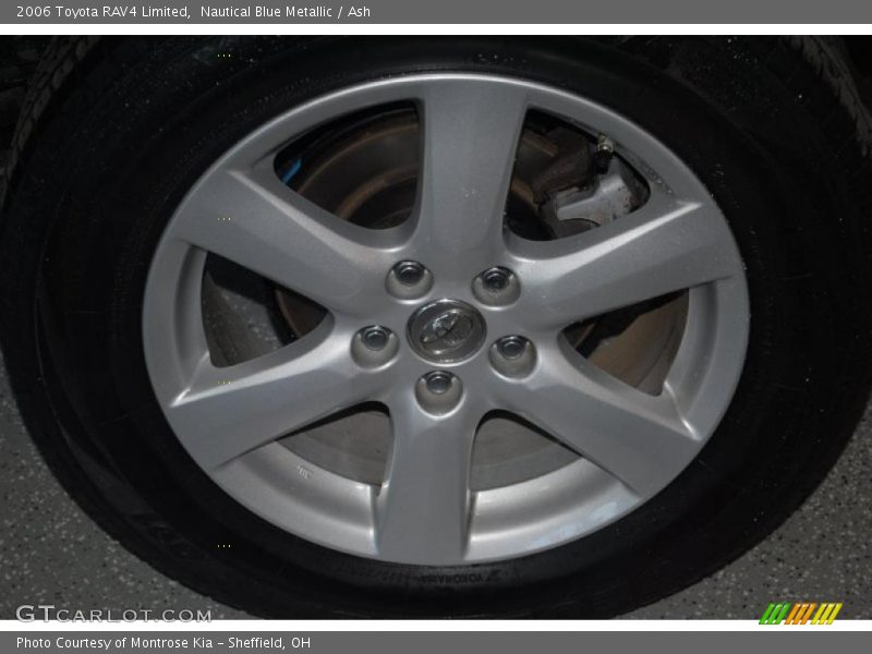 Nautical Blue Metallic / Ash 2006 Toyota RAV4 Limited