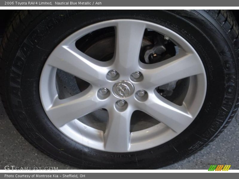 Nautical Blue Metallic / Ash 2006 Toyota RAV4 Limited