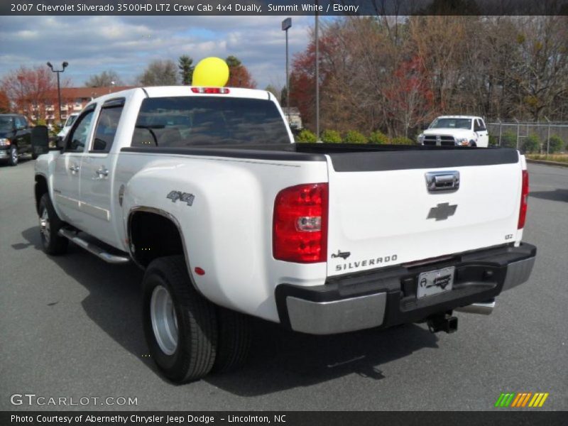  2007 Silverado 3500HD LTZ Crew Cab 4x4 Dually Summit White