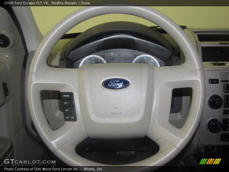Redfire Metallic / Stone 2008 Ford Escape XLT V6