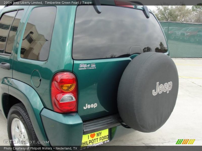 Timberline Green Pearl / Taupe 2004 Jeep Liberty Limited