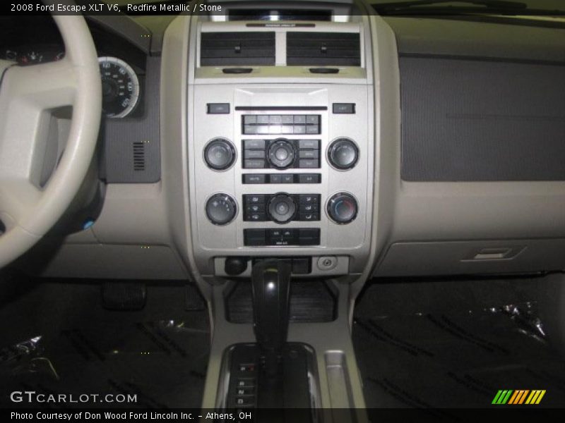 Redfire Metallic / Stone 2008 Ford Escape XLT V6
