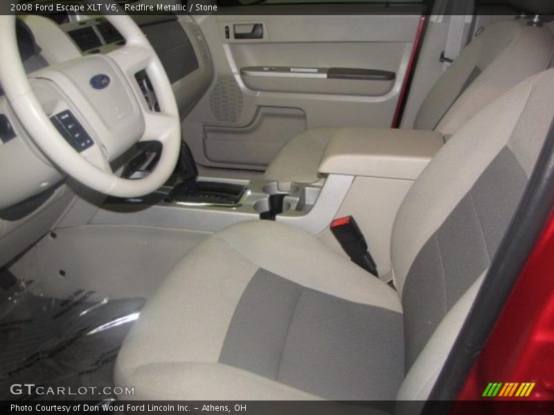 Redfire Metallic / Stone 2008 Ford Escape XLT V6