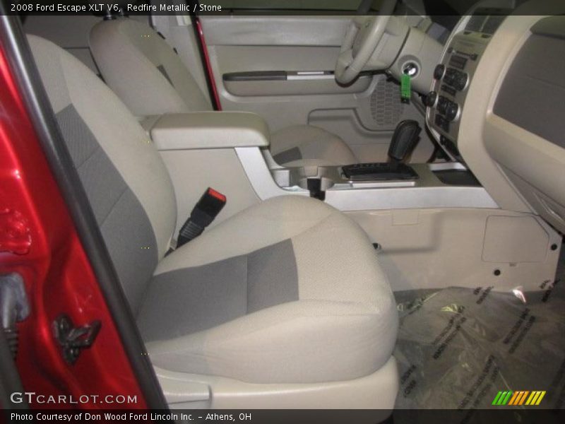 Redfire Metallic / Stone 2008 Ford Escape XLT V6