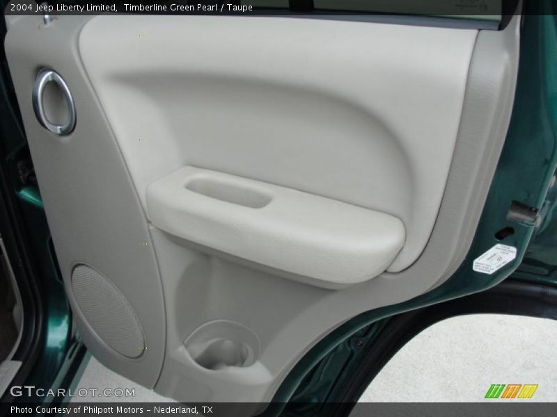 Timberline Green Pearl / Taupe 2004 Jeep Liberty Limited