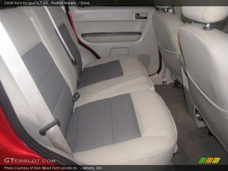 Redfire Metallic / Stone 2008 Ford Escape XLT V6