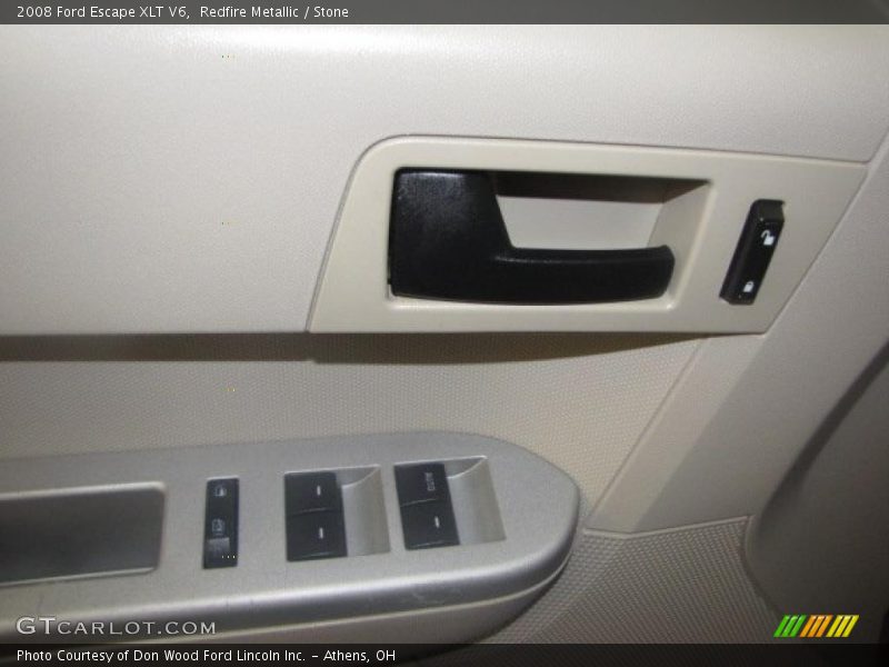 Redfire Metallic / Stone 2008 Ford Escape XLT V6