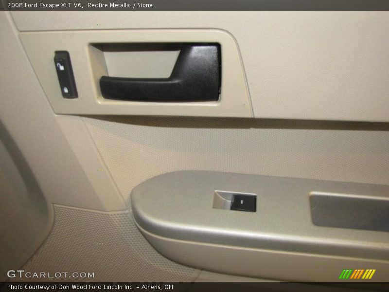 Redfire Metallic / Stone 2008 Ford Escape XLT V6
