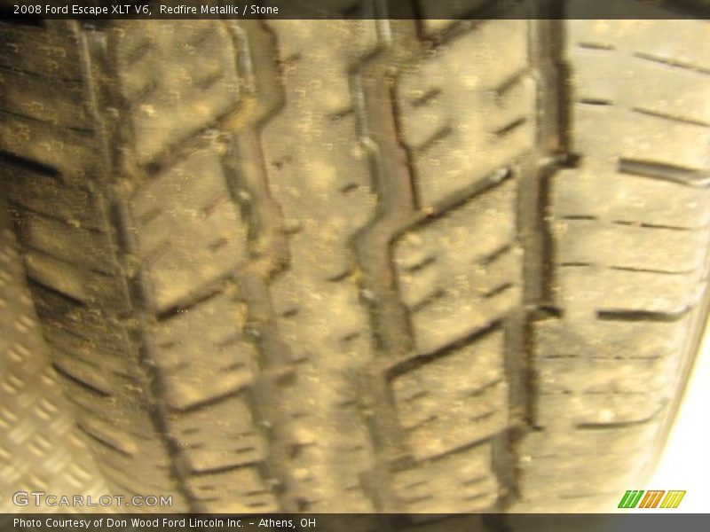 Redfire Metallic / Stone 2008 Ford Escape XLT V6