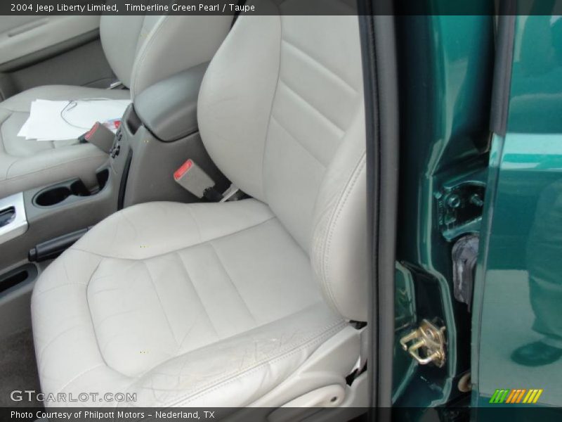 Timberline Green Pearl / Taupe 2004 Jeep Liberty Limited