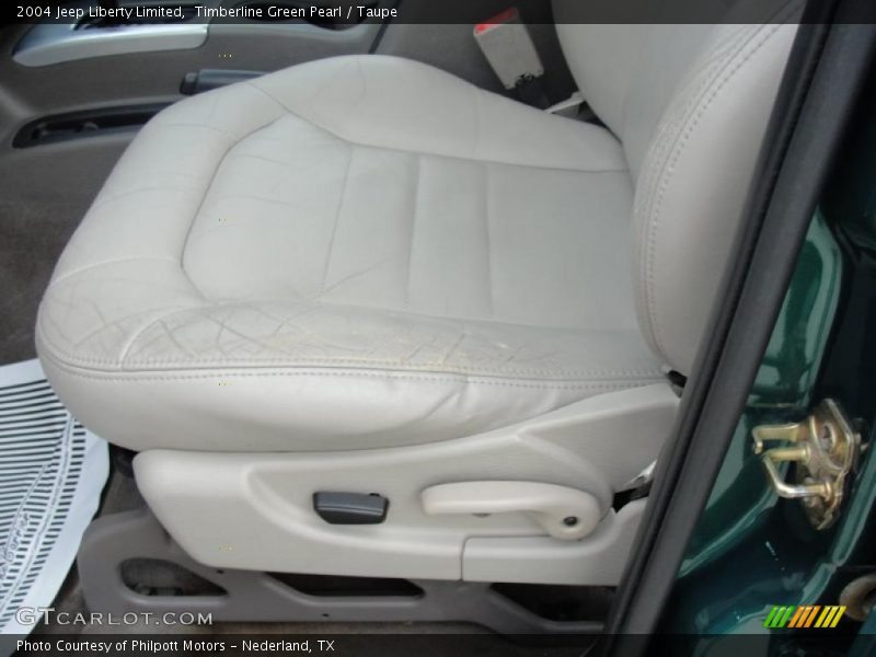 Timberline Green Pearl / Taupe 2004 Jeep Liberty Limited