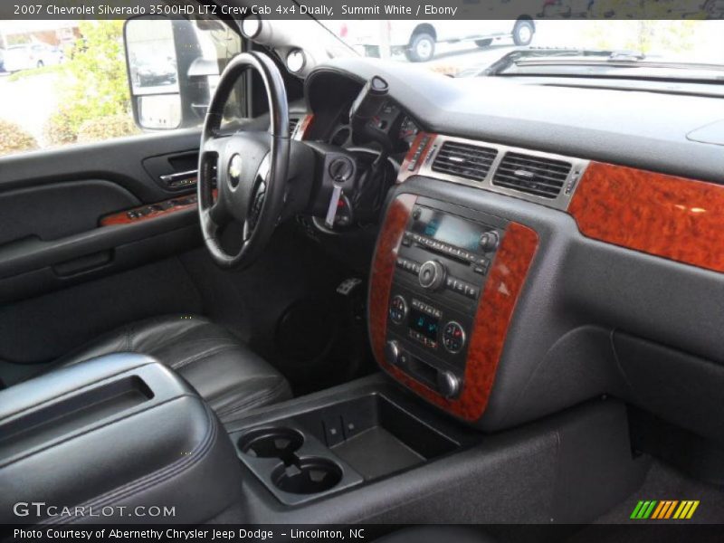 Summit White / Ebony 2007 Chevrolet Silverado 3500HD LTZ Crew Cab 4x4 Dually