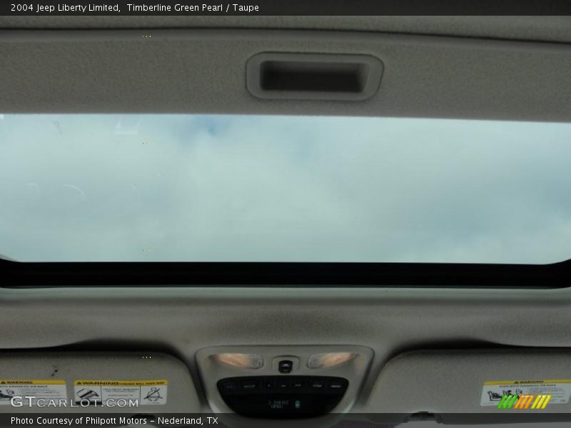 Timberline Green Pearl / Taupe 2004 Jeep Liberty Limited