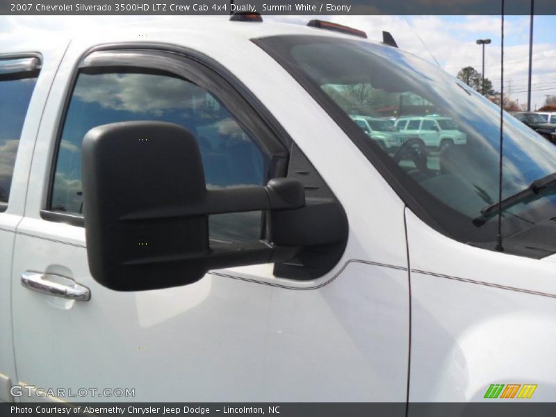 Summit White / Ebony 2007 Chevrolet Silverado 3500HD LTZ Crew Cab 4x4 Dually