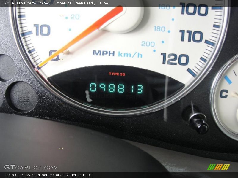 Timberline Green Pearl / Taupe 2004 Jeep Liberty Limited