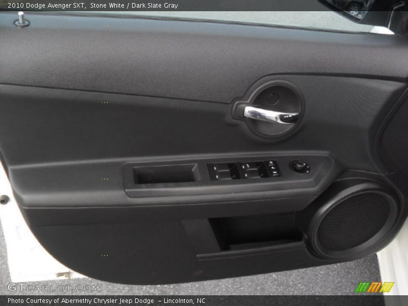 Stone White / Dark Slate Gray 2010 Dodge Avenger SXT