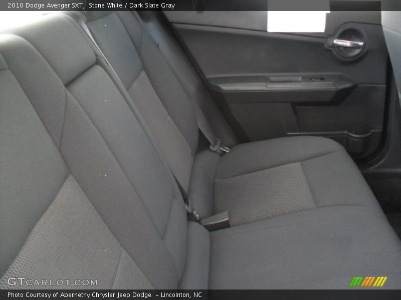 Stone White / Dark Slate Gray 2010 Dodge Avenger SXT