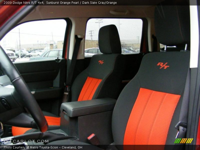  2009 Nitro R/T 4x4 Dark Slate Gray/Orange Interior