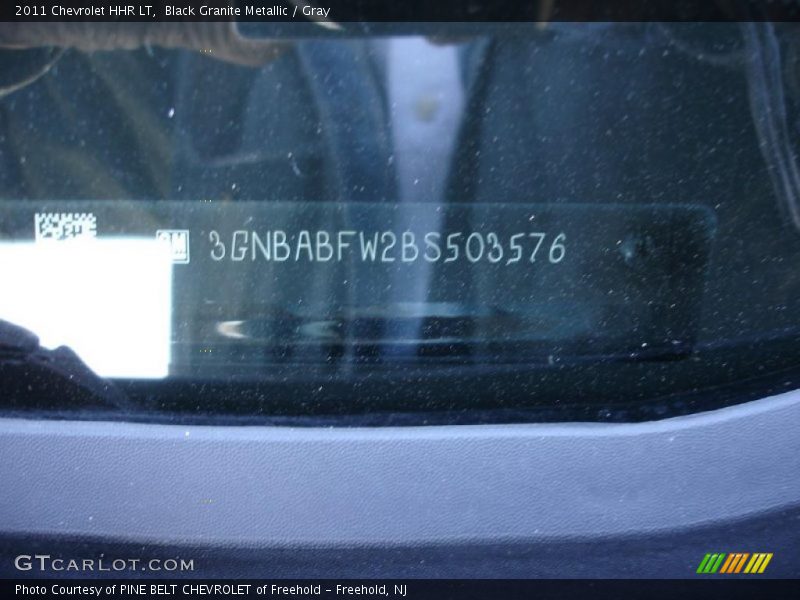 Black Granite Metallic / Gray 2011 Chevrolet HHR LT