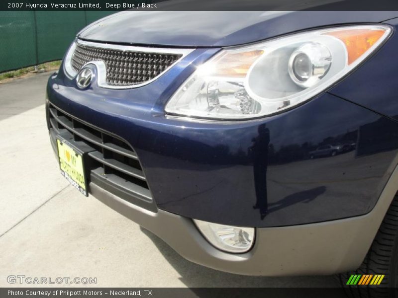 Deep Blue / Black 2007 Hyundai Veracruz Limited