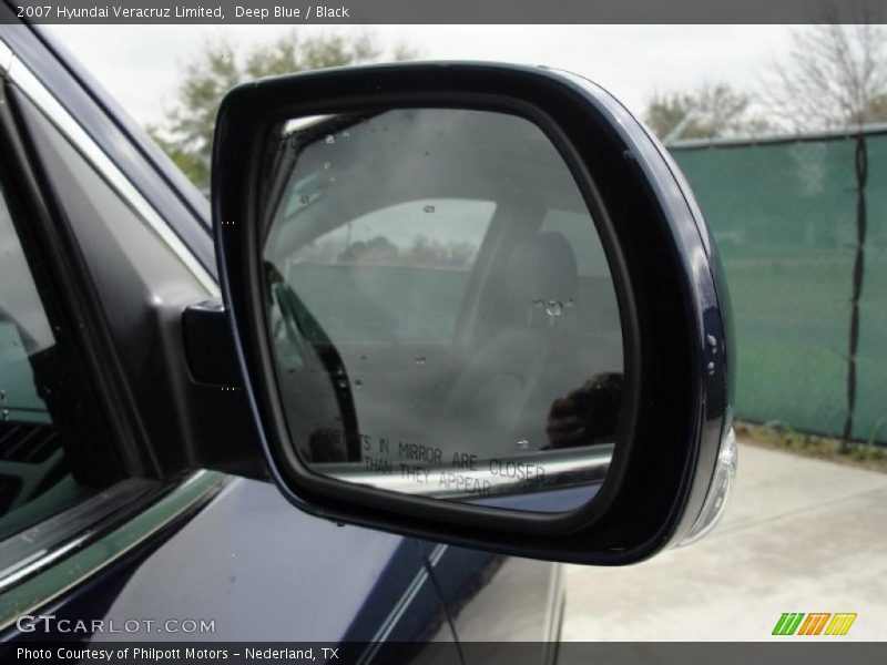 Deep Blue / Black 2007 Hyundai Veracruz Limited
