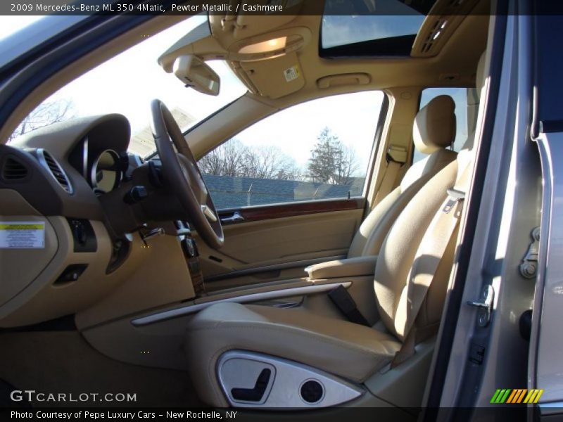Pewter Metallic / Cashmere 2009 Mercedes-Benz ML 350 4Matic