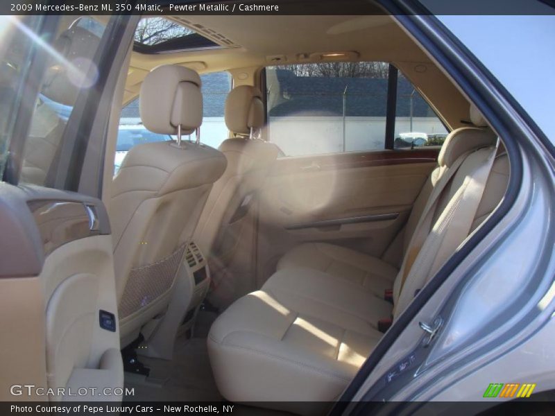 Pewter Metallic / Cashmere 2009 Mercedes-Benz ML 350 4Matic