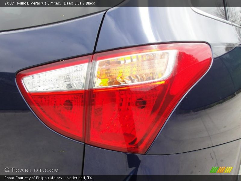 Deep Blue / Black 2007 Hyundai Veracruz Limited