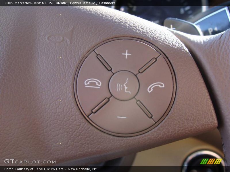 Pewter Metallic / Cashmere 2009 Mercedes-Benz ML 350 4Matic