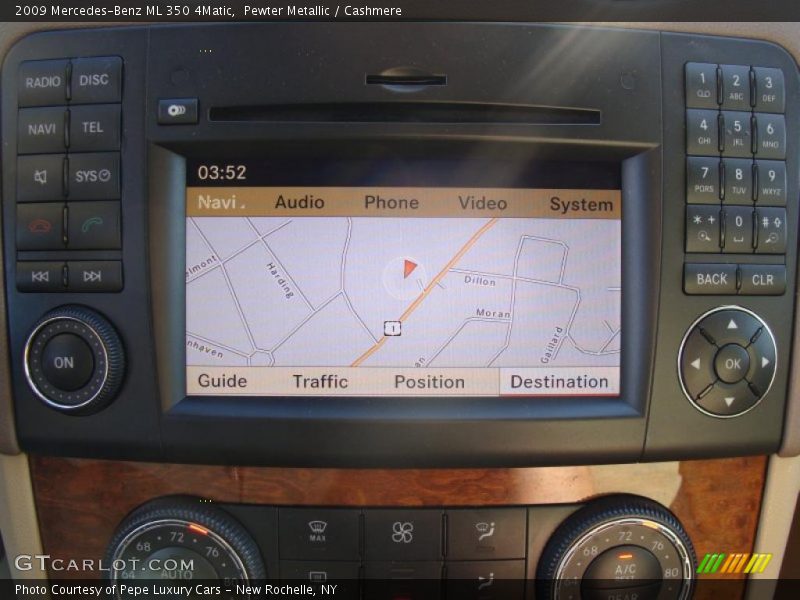 Pewter Metallic / Cashmere 2009 Mercedes-Benz ML 350 4Matic