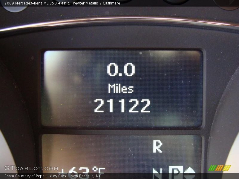 Pewter Metallic / Cashmere 2009 Mercedes-Benz ML 350 4Matic