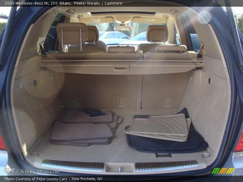 Pewter Metallic / Cashmere 2009 Mercedes-Benz ML 350 4Matic