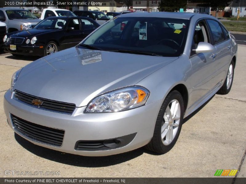 Silver Ice Metallic / Ebony 2010 Chevrolet Impala LTZ