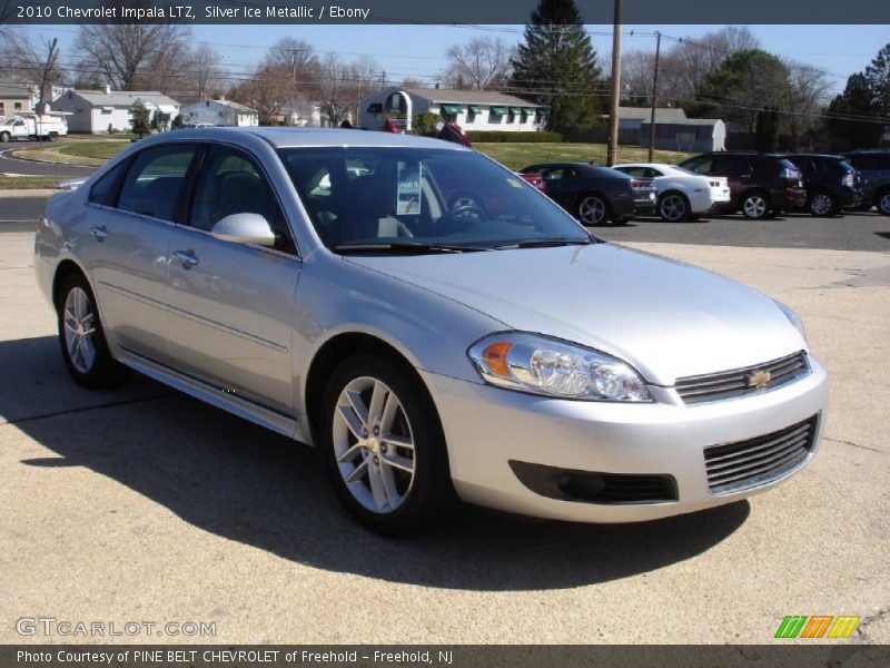 Silver Ice Metallic / Ebony 2010 Chevrolet Impala LTZ