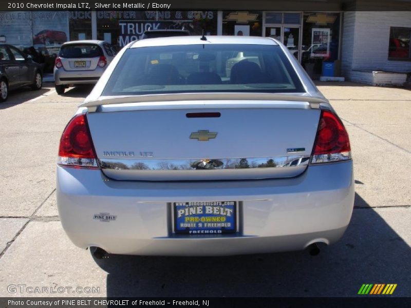 Silver Ice Metallic / Ebony 2010 Chevrolet Impala LTZ