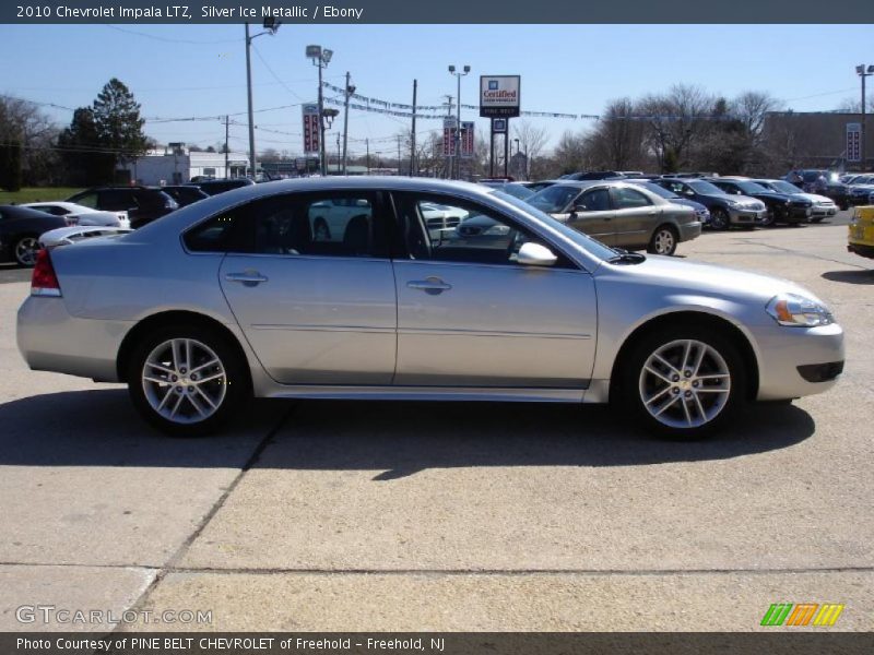 Silver Ice Metallic / Ebony 2010 Chevrolet Impala LTZ