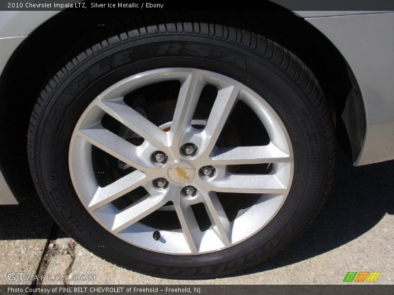 Silver Ice Metallic / Ebony 2010 Chevrolet Impala LTZ